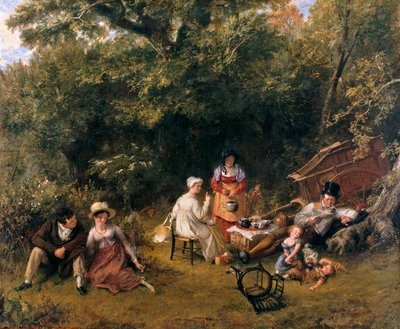 Londoners Gypsying by Charles Robert Leslie